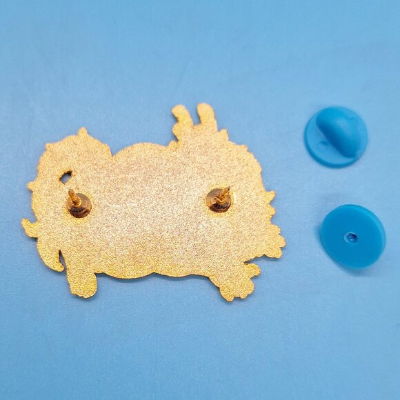 Sky Blue Asian Dragon enamel pin from Pin & Tonic Shop - Picture 2 of 2